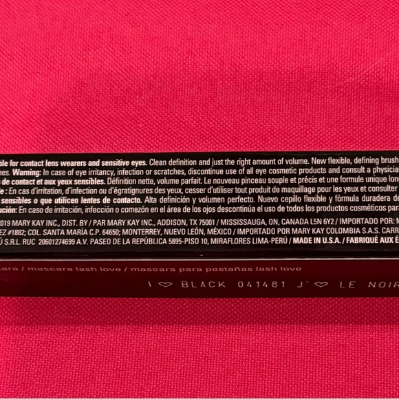 Mary Kay Lash Love Mascara Black Full Size New in Box - Picture 4 of 5